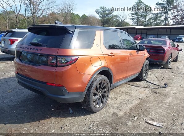 SALCP2FX4MH904300 2021 LAND ROVER DISCOVERY SPORT Orange უკანა მარჯვენა