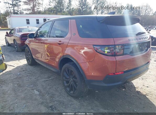 SALCP2FX4MH904300 2021 LAND ROVER DISCOVERY SPORT Orange უკანა მარცხენა