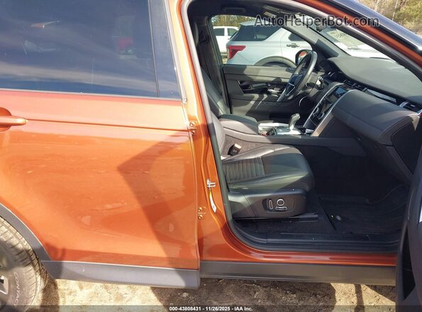 SALCP2FX4MH904300 2021 LAND ROVER DISCOVERY SPORT Orange წინა სალონის ხედი