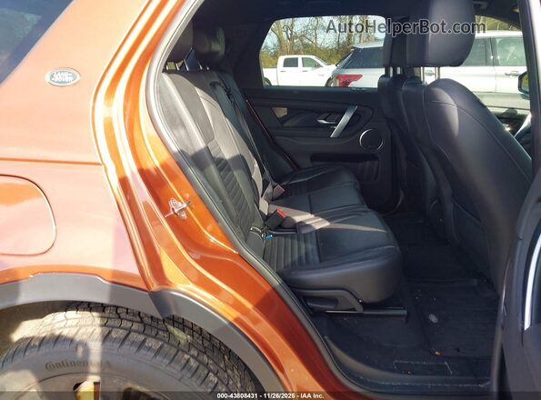 SALCP2FX4MH904300 2021 LAND ROVER DISCOVERY SPORT Orange VIN კოდის სტიკერის ხედი