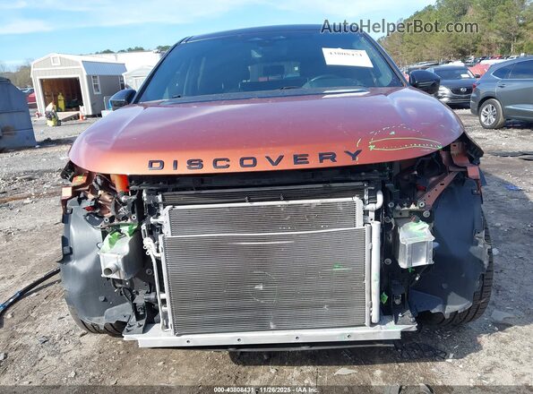 SALCP2FX4MH904300 2021 LAND ROVER DISCOVERY SPORT Orange ხელსაწყოთა პანელის ხედი
