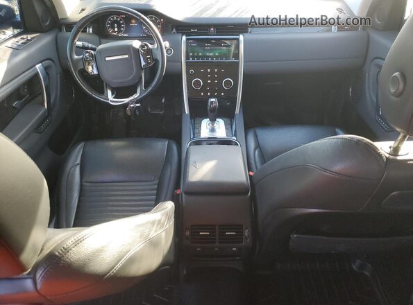 SALCP2FX5LH860824 2020 LAND ROVER DISCOVERY Black Widok deski rozdzielczej
