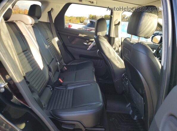 SALCP2FX5LH860824 2020 LAND ROVER DISCOVERY Black Widok wnętrza z tyłu
