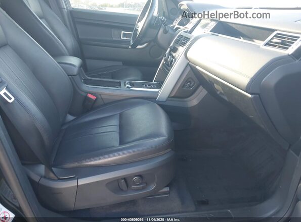 SALCP2FX8KH810563 2019 LAND ROVER DISCOVERY SPORT Black Front interior view
