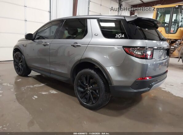 SALCP2FX8MH899926 2021 LAND ROVER DISCOVERY SPORT Gray Задня ліва чверть