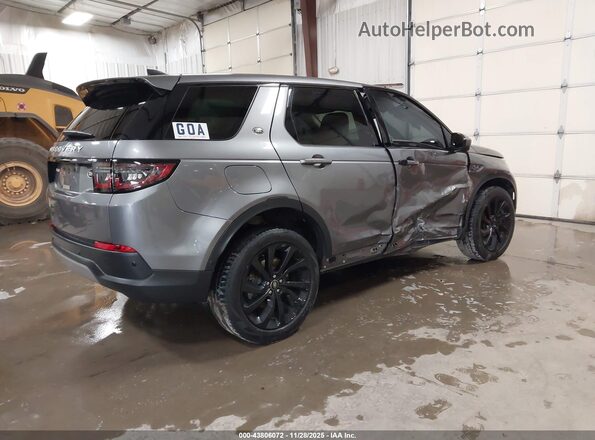 SALCP2FX8MH899926 2021 LAND ROVER DISCOVERY SPORT Gray Задня права чверть