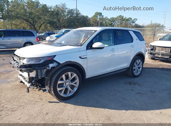 SALCP2FX9MH899112 2021 LAND ROVER DISCOVERY SPORT Белый Передняя левая четверть