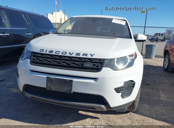 SALCP2RX4JH747262 2018 LAND ROVER DISCOVERY SPORT White ხელსაწყოთა პანელის ხედი