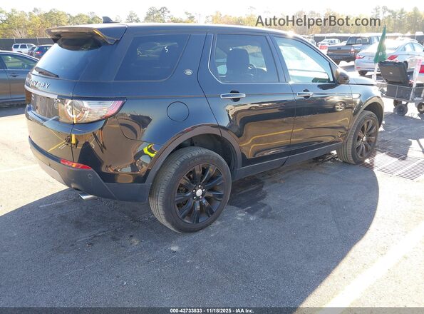 SALCT2BG7GH548527 2016 LAND ROVER DISCOVERY SPORT Black Задня права чверть