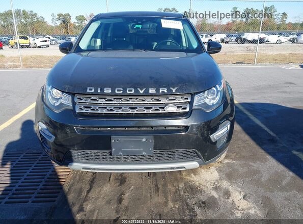 SALCT2BG7GH548527 2016 LAND ROVER DISCOVERY SPORT Black Вид щитка приладів