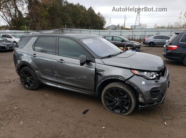 SALCT2BG7HH647074 2017 LAND ROVER DISCOVERY Серый Передняя правая четверть