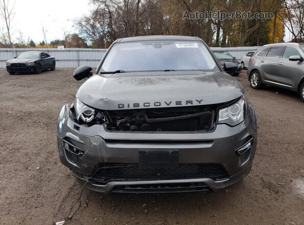 SALCT2BG7HH647074 2017 LAND ROVER DISCOVERY Серый Вид спереди