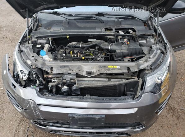 SALCT2BG7HH647074 2017 LAND ROVER DISCOVERY Серый Вид подкапотного пространства