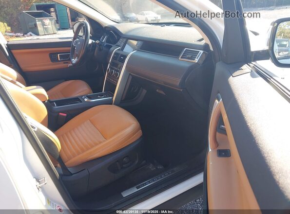 SALCT2FX0KH829717 2019 LAND ROVER DISCOVERY SPORT White Vista interior delantera