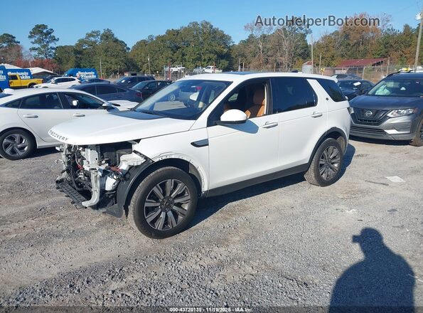SALCT2FX0KH829717 2019 LAND ROVER DISCOVERY SPORT White Vista tres cuartos delantera izquierda