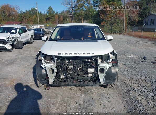 SALCT2FX0KH829717 2019 LAND ROVER DISCOVERY SPORT White Vista interior trasera