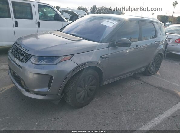 SALCT2FX8LH837713 2020 LAND ROVER DISCOVERY SPORT Gray Առջևի ձախ երեք քառորդ տեսարան