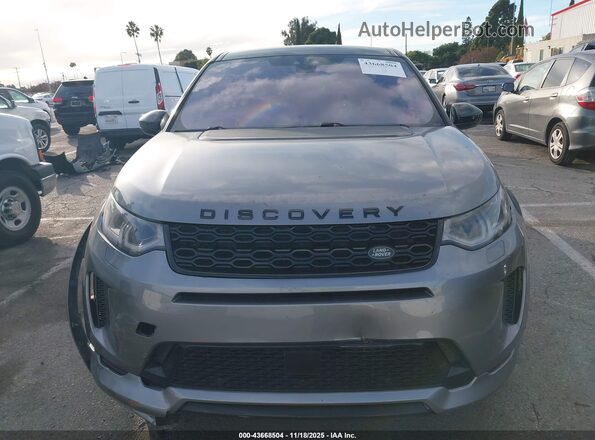 SALCT2FX8LH837713 2020 LAND ROVER DISCOVERY SPORT Gray Սարքավորումների վահանակի տեսք