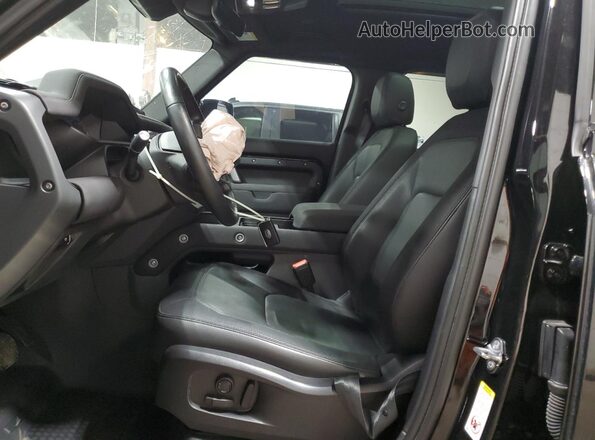 SALE2EEU2P2126103 2023 LAND ROVER DEFENDER Black Вид салону спереду