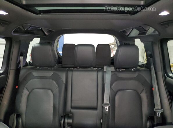 SALE2EEU2P2126103 2023 LAND ROVER DEFENDER Black Вид задніх сидінь