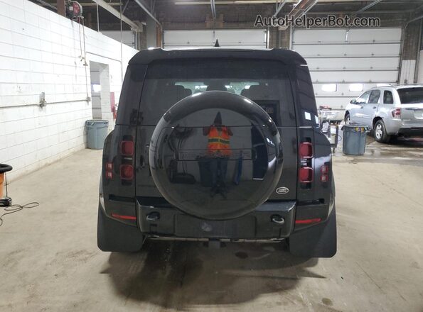 SALE2EEU2P2126103 2023 LAND ROVER DEFENDER Black Вид ззаду