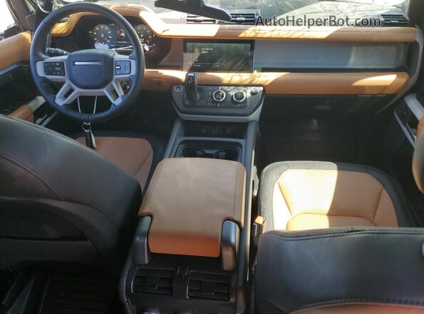 SALE2EEU7R2292636 2024 LAND ROVER DEFENDER Gray Առջևի վահանակի տեսք