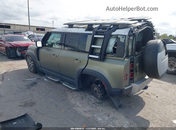 SALE97EU1L2016869 2020 LAND ROVER DEFENDER Зеленый Задняя левая четверть