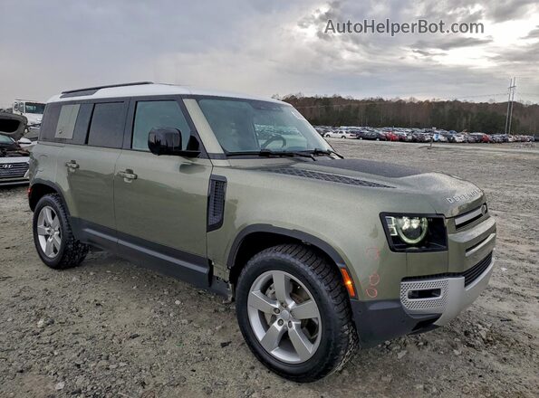 SALEJ7EU0R2271822 2024 LAND ROVER DEFENDER Green Delantero derecho