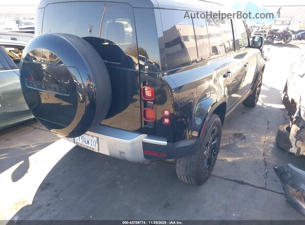 SALEJ7EX1S2387367 2025 LAND ROVER DEFENDER Black Задня права чверть