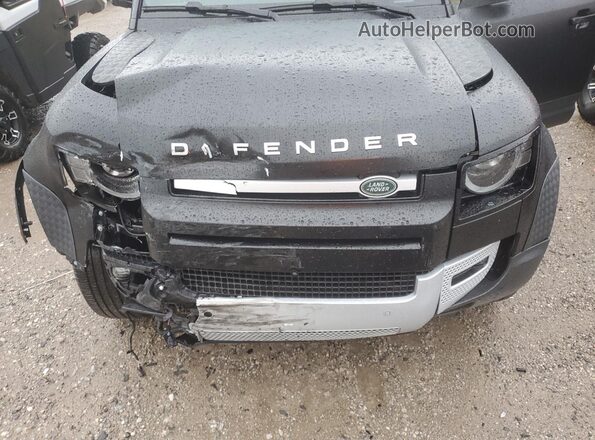 SALEJ7EX5R2311676 2024 LAND ROVER DEFENDER Black ძრავის განყოფილების ხედი