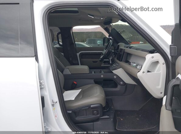 SALEJ7EX6P2107465 2023 LAND ROVER DEFENDER White წინა სალონის ხედი
