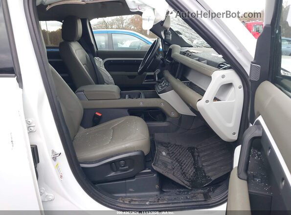 SALEJ7EXXR2289786 2024 LAND ROVER DEFENDER Белый Вид салона спереди
