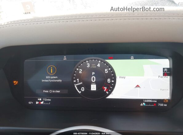 SALEJEEX8L2018480 2020 LAND ROVER DEFENDER Black Հետևի նստատեղերի տեսք