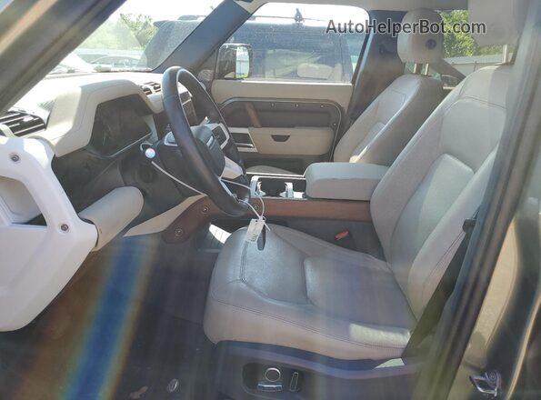 SALEJFEU5P2220887 2023 LAND ROVER DEFENDER Green Սալոնի դիմացի տեսք