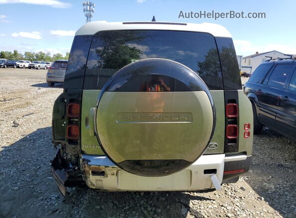SALEJFEU5P2220887 2023 LAND ROVER DEFENDER Green Հետևի տեսք