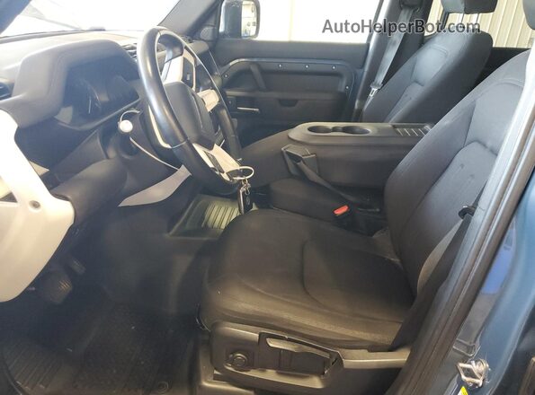 SALEK7EXXL2019896 2020 LAND ROVER DEFENDER Blue Vista interior delantera