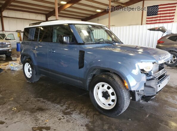 SALEK7EXXL2019896 2020 LAND ROVER DEFENDER Blue Delantero derecho