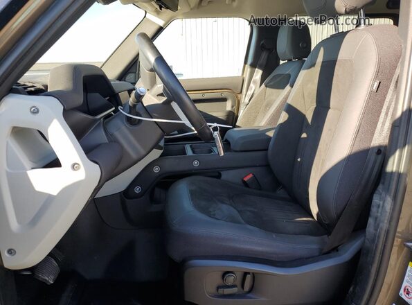 SALEP7RU0M2043014 2021 LAND ROVER DEFENDER Brown წინა სალონის ხედი
