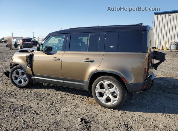 SALEP7RU0M2043014 2021 LAND ROVER DEFENDER Brown უკანა მარცხენა