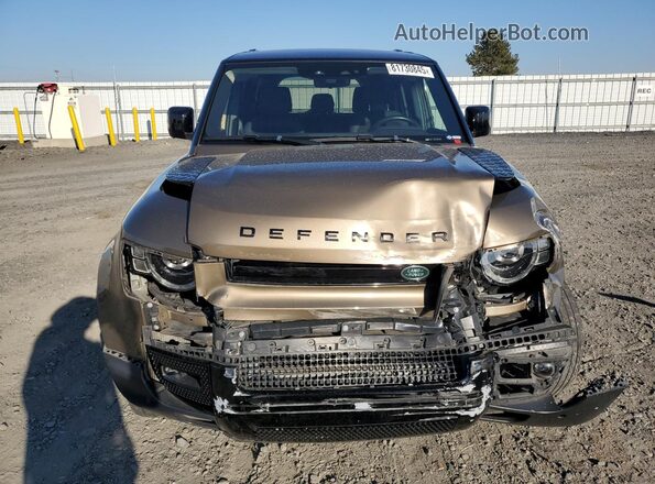 SALEP7RU0M2043014 2021 LAND ROVER DEFENDER Brown წინა ხედი