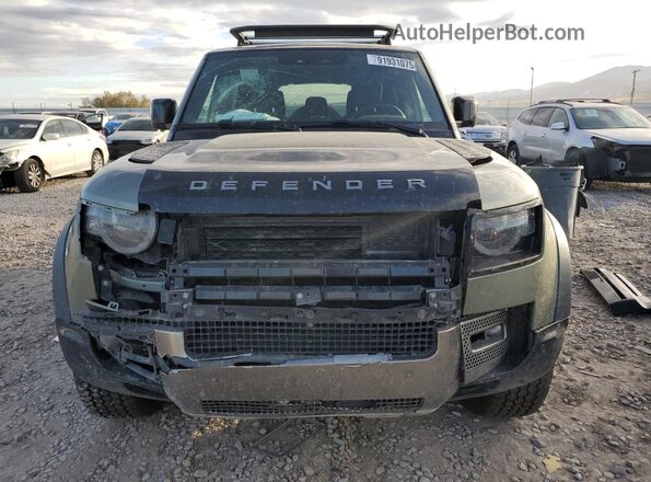 SALEX7RU9M2061785 2021 LAND ROVER DEFENDER Green წინა ხედი