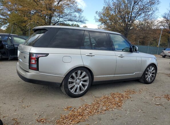 SALGS2EF5GA288631 2016 LAND ROVER RANGE Silver უკანა მარჯვენა