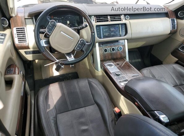 SALGS2EF5GA288631 2016 LAND ROVER RANGE Silver წინა პანელის ხედი