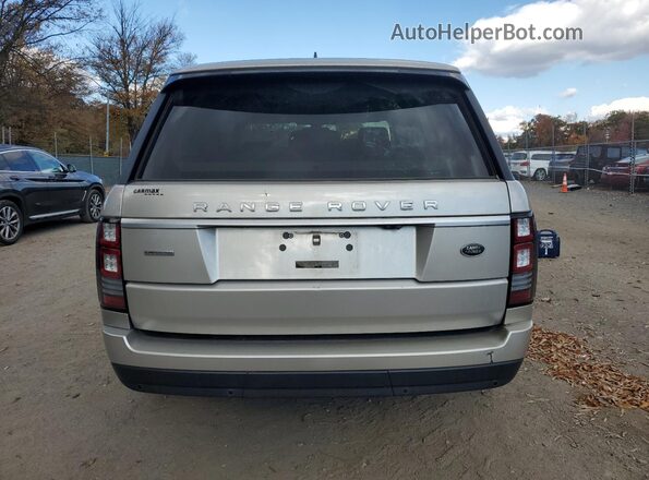 SALGS2EF5GA288631 2016 LAND ROVER RANGE Silver უკანა ხედი