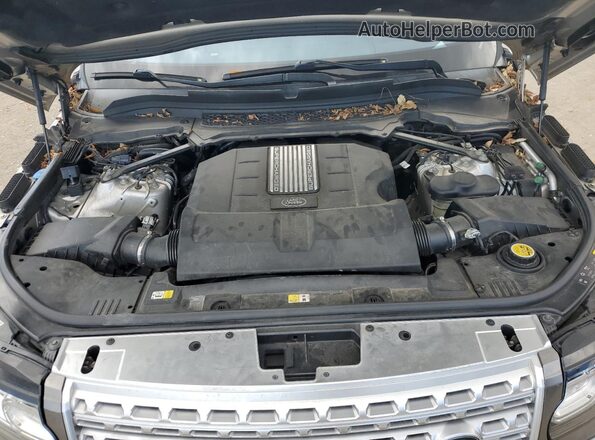 SALGS2EF5GA288631 2016 LAND ROVER RANGE Silver ძრავის განყოფილების ხედი
