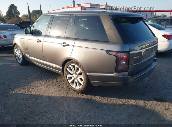 SALGS2FK3HA336494 2017 LAND ROVER RANGE ROVER Gray Tył lewy