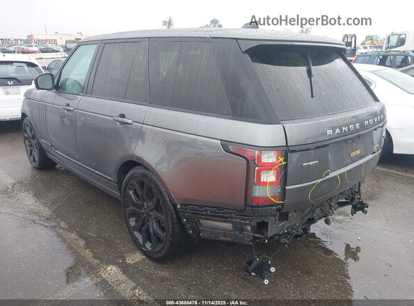 SALGS2FKXHA322009 2017 LAND ROVER RANGE ROVER Gray Rear left