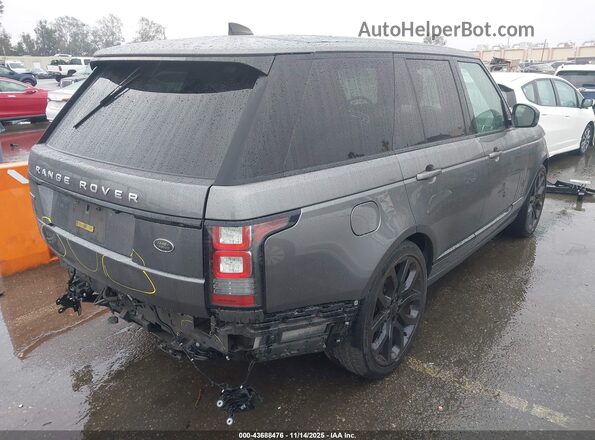 SALGS2FKXHA322009 2017 LAND ROVER RANGE ROVER Gray Rear right