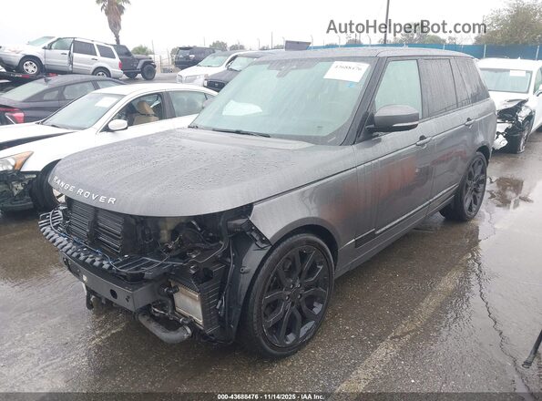SALGS2FKXHA322009 2017 LAND ROVER RANGE ROVER Gray Front left