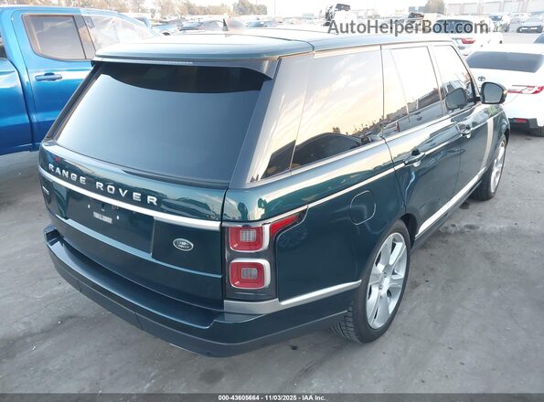 SALGS2RE0JA390735 2018 LAND ROVER RANGE ROVER Зеленый Задняя правая четверть